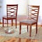 Baxton Studio Lanier Modern and Contemporary Grey Fabric and Walnut Brown Finished Wood 2-Piece Dining Chair Set 181-10549-Zoro - alternate 2